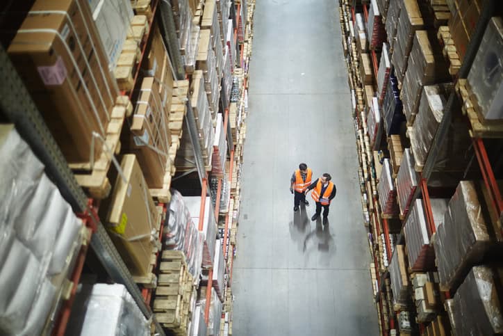 warehouse shelving