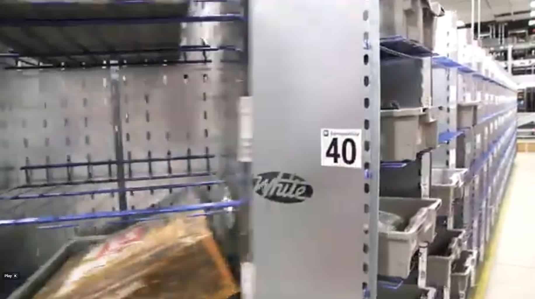 White Systems horizontal carousel in boot barn case study