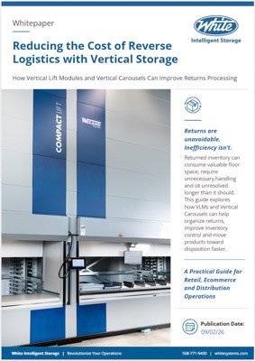 Reverse Logistics Whitepaper cover from White Systems