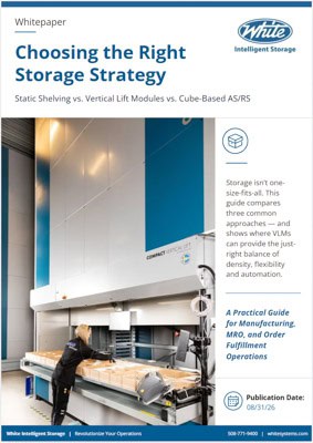 Storage Strategy Whitepaper cover for White Systems
